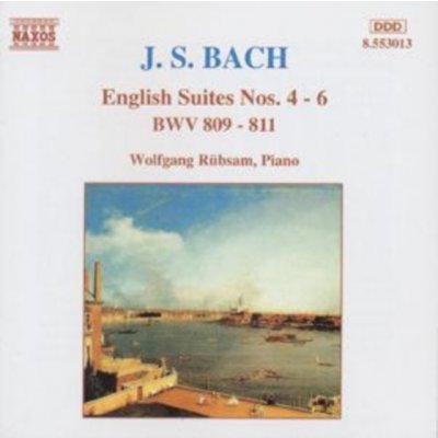 English Suites Nos. 4 - 6 CD