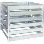 Scobax k70 stříbrná 91 x 91 x 85 cm 704 l – HobbyKompas.cz