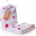 Kikko Bambusová zavinovačka lilac hearts – Hledejceny.cz