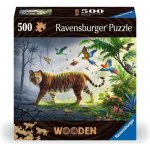 Ravensburger 175147 Dřevěné Tygr V Džungli 500 Dílků – Sleviste.cz