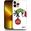 Pouzdro a kryt na mobilní telefon Apple Picasee ULTIMATE CASE Apple iPhone 13 Pro Max - Grinch