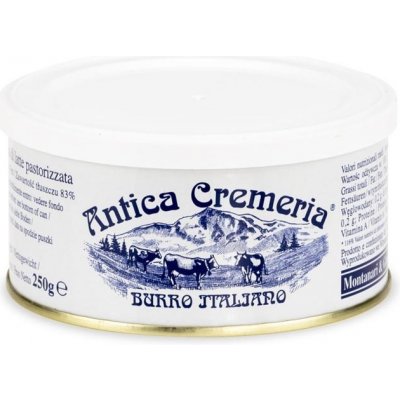 Montanari & Gruzza antica cremeria máslo v kovové krabičce 250g – Hledejceny.cz