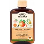 Green Pharmacy Body Care hřejivý masážní olej Essential Oils of Orange, Cinnamon and Pepper (0% Preservatives, Artificial Colouring) 200 ml – Sleviste.cz