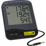 GARDEN HIGHPRO Digitální Thermo-Hygro metr PREMIUM se sondou – Zboží Mobilmania