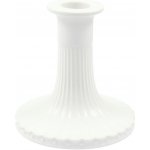 GREEN GATE Keramický svícen Alice White Small, bílá barva, keramika – Zboží Dáma