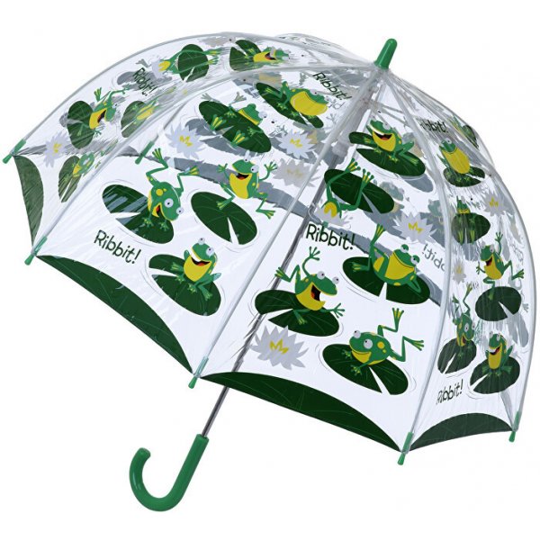 Blooming Brollies Frog dětský holový deštník průhledný zelený od 399 Kč -  Heureka.cz