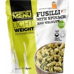 Adventure Menu Lightweight Fusilli se špenátem a vlašskými ořechy VEGAN 400 g – Hledejceny.cz