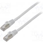 Lanberg PCF6-10CC-0100-S Patch F/UTP Kat. 6 RJ45 vidlice z obou stran lanko CCA – Zboží Živě