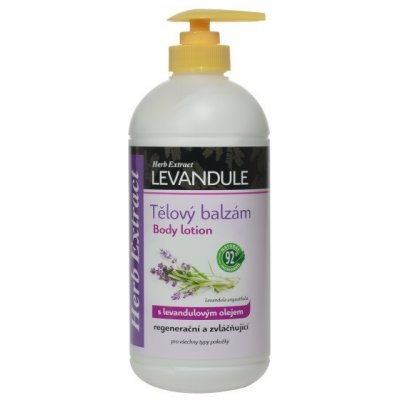 Herb Extract tělový balzám s levandulovým olejem 500 ml