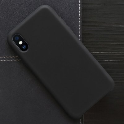 Pouzdro SES Extrapevné silikonové ochranné Apple iPhone SE (2020) - černé – Zboží Mobilmania