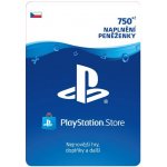 PlayStation dárková karta 750 Kč – Sleviste.cz