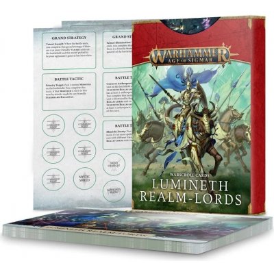 GW Warhammer Warscroll Cards Lumineth Realm-Lords – Hledejceny.cz