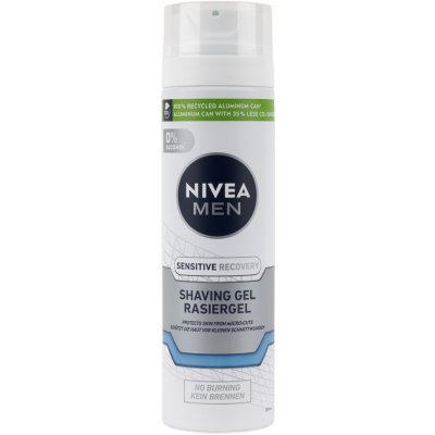 Nivea Men Sensitive Recovery gel na holení 200 ml – Zboží Mobilmania