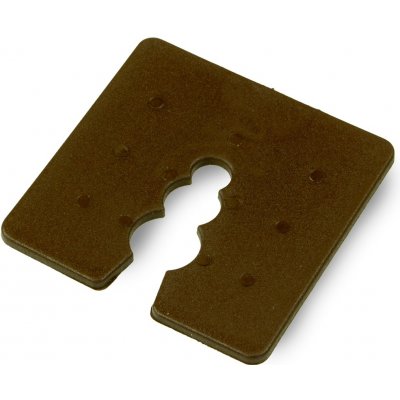 Klimas 50 kusů -DW 2mm distanční bloky plastové distanční podložky podpůrné bloky – Hledejceny.cz