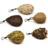 Olověná zátěž a brok Mikbaits Lucky leads Distance s obratlíkem 150g 5,2oz nános listí