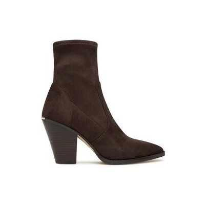 Michael Kors MICHAEL polokozačky Dover Heeled Bootie 40F3DOHE5S hnědá – Hledejceny.cz