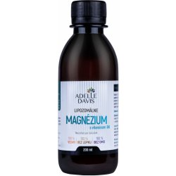 Adelle Davis Lipozomální magnézium s vitamínem B6 200 ml