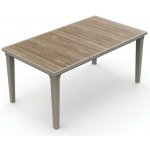 Keter Deco Futura 160 aswhood / cappuccino 271474 – Zboží Dáma