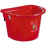 Kerbl Vědro stájové s kovovým držadlem závěsné červená – Zboží Dáma
