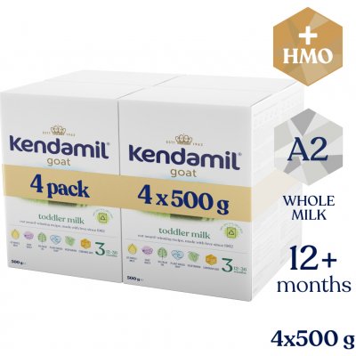 Kendamil 3 Kozí 4 x 500 g – Zboží Mobilmania