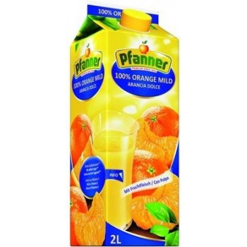 Pfanner Pomerančová šťáva s dužinou 100% 2l
