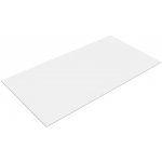 Sapho Nelio keramická deska Blanco 97,5x0,9x49,3cm, bílá mat KD009W – Sleviste.cz