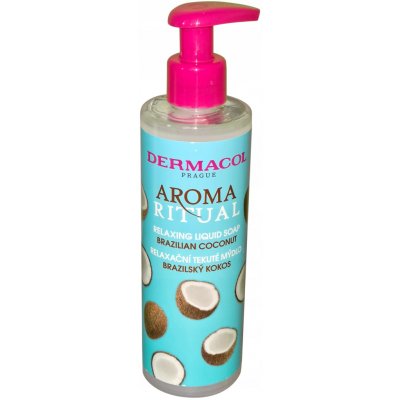 Dermacol Aroma Ritual Brazilian Coconut tekuté mýdlo brazilský kokos 250 ml – Hledejceny.cz