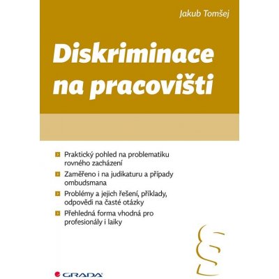 Diskriminace na pracovišti - Jakub Tomšej – Hledejceny.cz