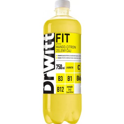 Dr Witt FIT s příchutí mango citrón zelený čaj 750 ml – Hledejceny.cz