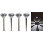 Somogyi Elektronic Solární zahradní svítidlo diamant, 4ks MX 802/4 – Hledejceny.cz