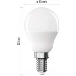 Emos LED žárovka Classic Mini Globe E14 4,2 W 40 W 470 lm neutrální bílá – Hledejceny.cz