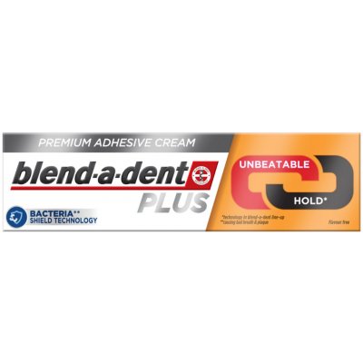 Blend-a-dent Plus fixační krém pro zubní náhrady 40 g – Zboží Dáma