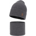 Merino set čepice a tubusu vrstvý Fialkový – Zboží Mobilmania