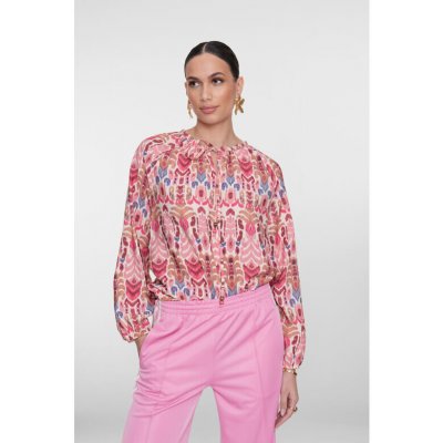 Geisha top pink/cherry red – Zboží Mobilmania