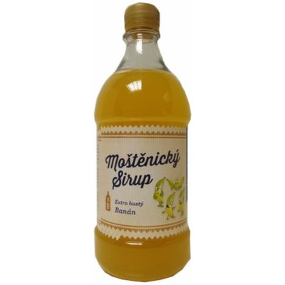 Moštěnický sirup Banán 0,7 l – Zbozi.Blesk.cz