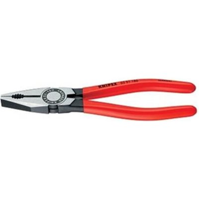 Knipex 03 01 200 - Kleště kombinované 200mm, leštěné, rukojeti potažené plastem, DIN ISO 5746 – Zbozi.Blesk.cz