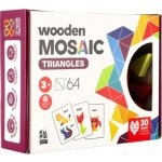 Teddies Mozaika dřevo 64 ks – Zboží Dáma