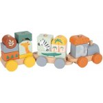 Small Foot Dřevěný vláček Safari – Zboží Dáma