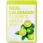 Farmstay Real Calamansi Essence Mask Posilující plátýnková maska s extraktem z kalamansi 23 ml – Zboží Dáma