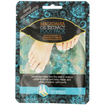 Xpel Macadamia Oil Deep Moisturising Foot Pack Péče o nohy 1 ks