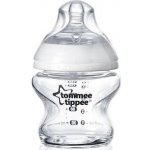 Tommee Tippee kojenecká láhev C2N skleněná bílá 250ml – Sleviste.cz