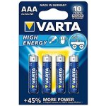 Varta High Energy AAA 4ks VARTA-4903/4B – Hledejceny.cz