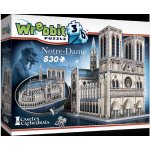 Wrebbit 3D puzzle Katedrála Notre-Dame 830 ks – Zboží Mobilmania