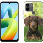 Pouzdro mmCase Gelové Xiaomi Redmi A1+/A2+ - hnědý jezevčík – Zboží Živě