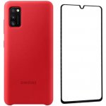 Samsung Silicone Cover Galaxy A41 červená EF-PA415TREGEU – Zboží Živě