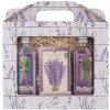 Kosmetická sada Bohemia Gifts Lavender sprchový gel 100 ml + olejová lázeň 100 ml + vonná karta dárková sada