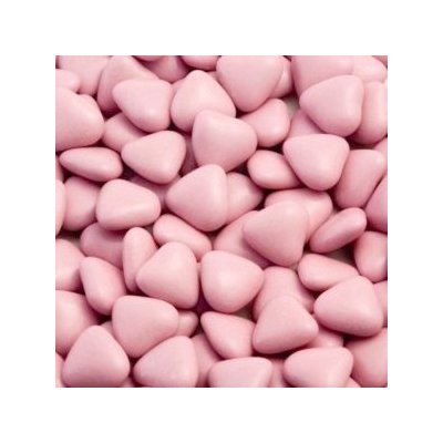 Čokoládová srdíčka růžová 1 kg – Zboží Dáma