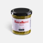 ŽIVINA Bazalkové pesto na těstoviny, do salátů i na pečivo 140 g – Zboží Dáma