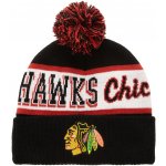 Mitchell & Ness NHL Block Sweep Pom Knit Chicago Blackhawks Black – Hledejceny.cz