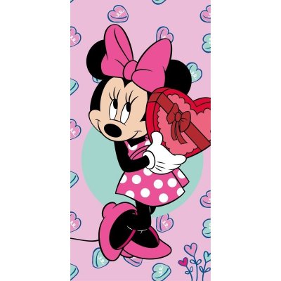 Jerry Fabrics Osuška Minnie Pink 70 140 cm – Hledejceny.cz